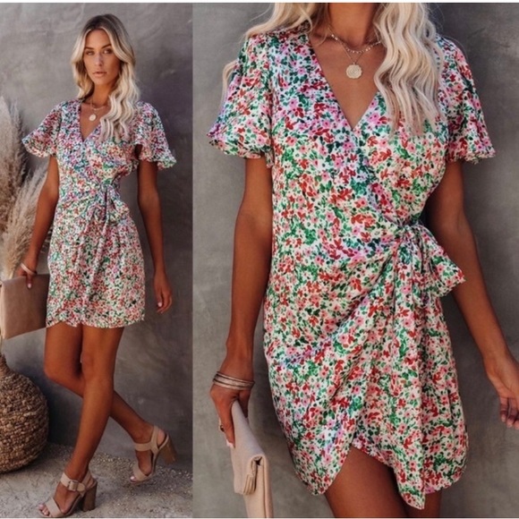 Vici Wrap Dress
